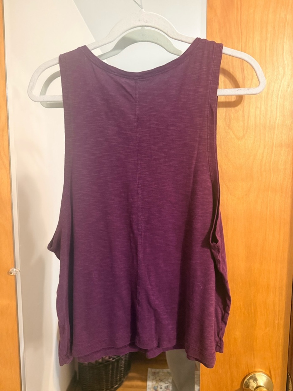 Prana Purple Graphic Tank Top - Picture 4 of 4